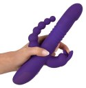 Sweet Smile Thrusting Pearl Triple - wielofunkcyjny model silikonowy USB 26 cm
