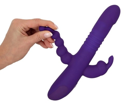 Sweet Smile Thrusting Pearl Triple - wielofunkcyjny model silikonowy USB 26 cm Sweet Smile Thrusting Pearl Triple - wielofunkcyjny model silikonowy USB 26 cm