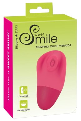 Sweet Smile Thumping Touch - Masażer pulsujący, wodoodporny, silikonowy