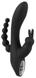 Sweet Smile Triple Stimulator - Model z 7 Trybami Wibracji, Fioletowy