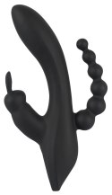Sweet Smile Triple Stimulator - Model z 7 Trybami Wibracji, Fioletowy