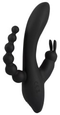Sweet Smile Triple Stimulator - Model z 7 Trybami Wibracji, Fioletowy