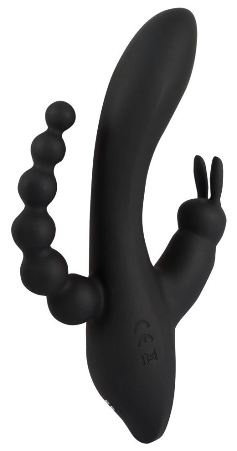 Sweet Smile Triple Stimulator - Model z 7 Trybami Wibracji, Fioletowy Sweet Smile Triple Stimulator - Model z 7 Trybami Wibracji, Fioletowy