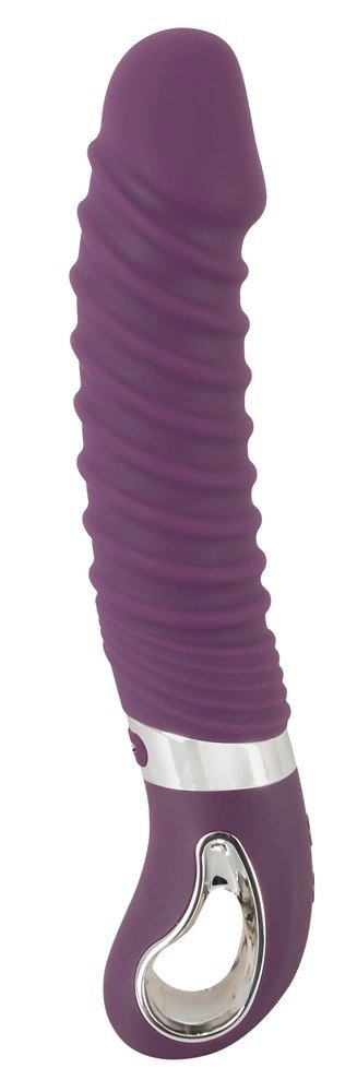 Sweet Smile Warming Soft fioletowy - wibrator z funkcją grzania, silikon Sweet Smile Warming Soft fioletowy - wibrator z funkcją grzania, silikon