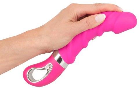 Sweet Smile Wibrator Warming Soft rożowy z funkcją grzania 22,8 cm Sweet Smile Wibrator Warming Soft rożowy z funkcją grzania 22,8 cm
