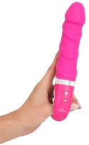 Sweet Smile Wibrator Warming Soft rożowy z funkcją grzania 22,8 cm