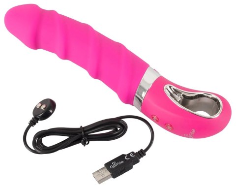 Sweet Smile Wibrator Warming Soft rożowy z funkcją grzania 22,8 cm Sweet Smile Wibrator Warming Soft rożowy z funkcją grzania 22,8 cm