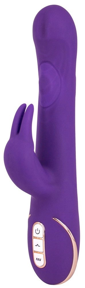 Vibe Couture Quiver Fioletowy - Elastyczny Wibrator Kroliczek, 21,4 cm Vibe Couture Quiver Fioletowy - Elastyczny Wibrator Kroliczek, 21,4 cm