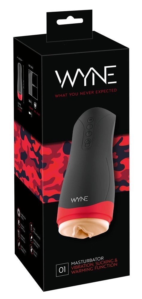 WYNE Model 01 z funkcją podgrzewania - kompaktowa maszyna intymna WYNE Model 01 z funkcją podgrzewania - kompaktowa maszyna intymna