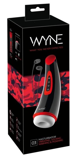 WYNE Model 03 Intymny System Wibracyjno-Ssący z Podgrzewaniem 26 cm