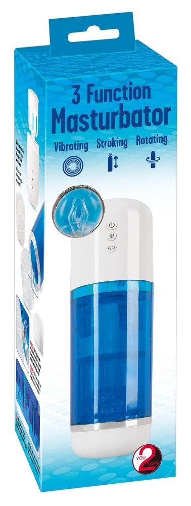 You2Toys 3-funkcyjna maszyna intymna z rotacją i wibracją, ładowalna You2Toys 3-funkcyjna maszyna intymna z rotacją i wibracją, ładowalna