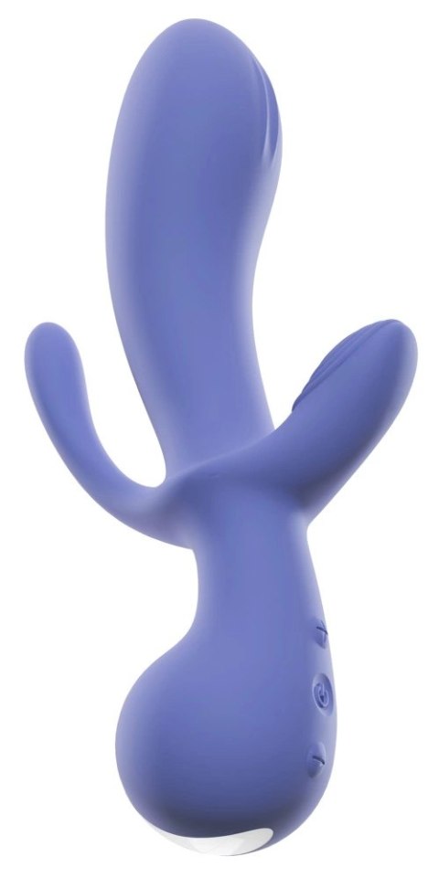You2Toys AWAQ.U Vibrator 1 fioletowy z trzema ramionami, ładowalny You2Toys AWAQ.U Vibrator 1 fioletowy z trzema ramionami, ładowalny