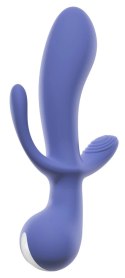 You2Toys AWAQ.U Vibrator 1 fioletowy z trzema ramionami, ładowalny