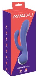 You2Toys AWAQ.U Vibrator 4 Fioletowy - wielofunkcyjny model z podwojną stymulacją
