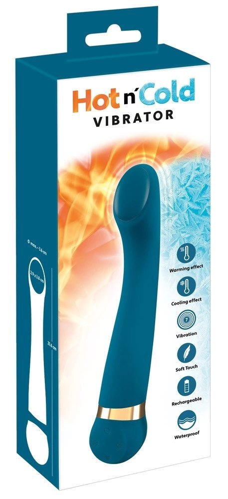You2Toys Hot 'n Cold - Masażer rożdżka, 7 trybow, funkcja grzania/chłodzenia You2Toys Hot 'n Cold - Masażer rożdżka, 7 trybow, funkcja grzania/chłodzenia