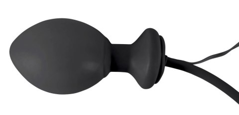 You2Toys Korek z pompką i wibracjami, lateksowy, czarny, 12 cm You2Toys Korek z pompką i wibracjami, lateksowy, czarny, 12 cm