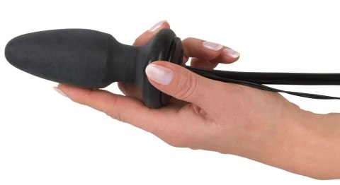 You2Toys Korek z pompką i wibracjami, lateksowy, czarny, 12 cm You2Toys Korek z pompką i wibracjami, lateksowy, czarny, 12 cm