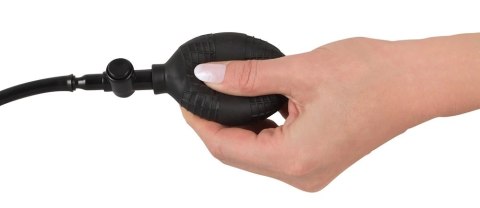 You2Toys Korek z pompką i wibracjami, lateksowy, czarny, 12 cm You2Toys Korek z pompką i wibracjami, lateksowy, czarny, 12 cm