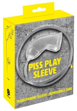 You2Toys Piss Play Sleeve Przezroczysty System Z Rurką 80cm 10,6cm