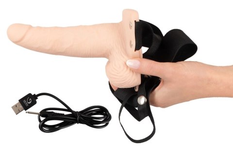 You2Toys Vibrating Strap-On Sleeve - model z 7 trybami, ładowany USB You2Toys Vibrating Strap-On Sleeve - model z 7 trybami, ładowany USB