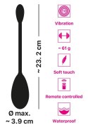 You2Toys Vibro-Egg RC fioletowy pilot 10 trybow silikonowy 61g