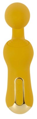 Your New Favorite Dynamiczny Wibrator Podwojny Żołty 18,4 cm USB