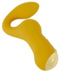 Your New Favorite Dynamiczny Wibrator Podwojny Żołty 18,4 cm USB