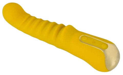 Your New Favorite Dynamiczny masażer G-Spot żołty, 10 trybow, 20 cm Your New Favorite Dynamiczny masażer G-Spot żołty, 10 trybow, 20 cm
