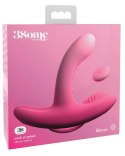 3some Double Stimulation Vibrator 17 cm silikonowy, 10 trybow, USB