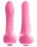 3some Double Stimulation Vibrator 17 cm silikonowy, 10 trybow, USB