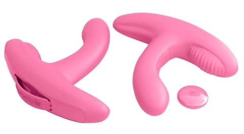 3some Double Stimulation Vibrator 17 cm silikonowy, 10 trybow, USB 3some Double Stimulation Vibrator 17 cm silikonowy, 10 trybow, USB