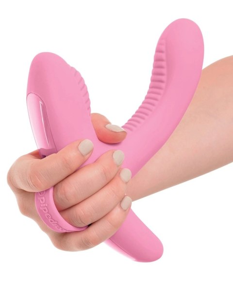 3some Double Stimulation Vibrator 17 cm silikonowy, 10 trybow, USB 3some Double Stimulation Vibrator 17 cm silikonowy, 10 trybow, USB