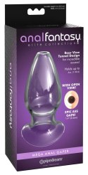 Anal Fantasy Hollow Plug Glass Tunelowy Korek Szklany 12,2 cm