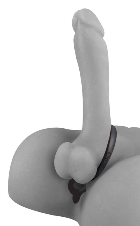 Anal Fantasy Kulowy korek z pierścieniem silikonowy 12 cm czarny Anal Fantasy Kulowy korek z pierścieniem silikonowy 12 cm czarny