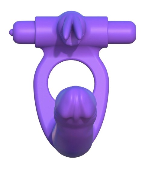 Fantasy C-Ringz by Pipedream - Elastyczny pierścień z nasadką kroliczek, silikon, 19,5 cm Fantasy C-Ringz by Pipedream - Elastyczny pierścień z nasadką kroliczek, silikon, 19,5 cm