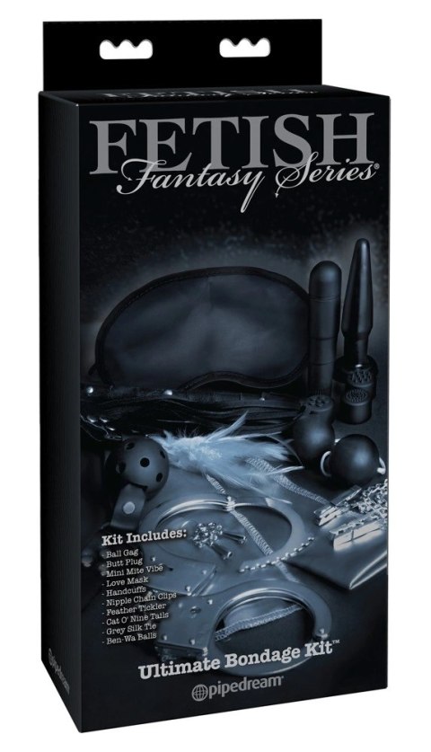 Fetish Fantasy Limited Edition Zestaw 10-elementowy czarny Fetish Fantasy Limited Edition Zestaw 10-elementowy czarny
