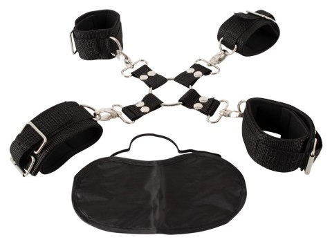 Fetish Fantasy Series Heavy-Duty Hogtie Kit - Zestaw mocnych pasow i mankietow Fetish Fantasy Series Heavy-Duty Hogtie Kit - Zestaw mocnych pasow i mankietow
