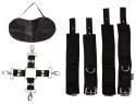 Fetish Fantasy Series Heavy-Duty Hogtie Kit - Zestaw mocnych pasow i mankietow