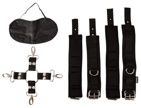 Fetish Fantasy Series Heavy-Duty Hogtie Kit - Zestaw mocnych pasow i mankietow Fetish Fantasy Series Heavy-Duty Hogtie Kit - Zestaw mocnych pasow i mankietow