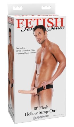 Fetish Fantasy Series Model Hollow z Elastycznym Paskiem 25 cm Naturalny