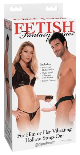 Fetish Fantasy Series Pas z regulowanym wibratorem 17 cm multispeed