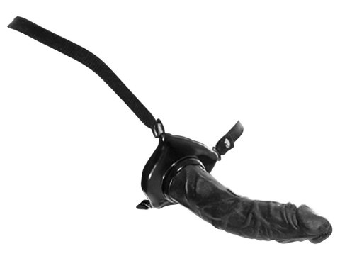 Fetish Fantasy Series Strap-On elastyczny 20 cm czarny regulowany Fetish Fantasy Series Strap-On elastyczny 20 cm czarny regulowany