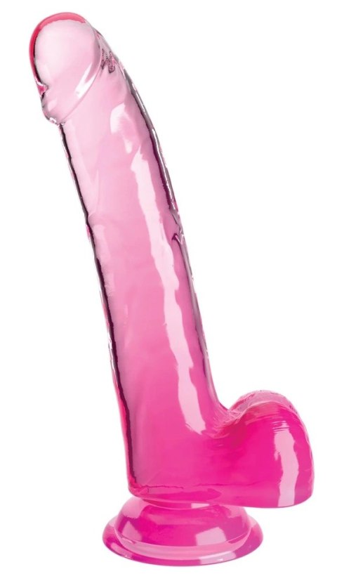 King Cock Clear model 9'' - przezroczysty anatomiczny z przyssawką 24,8 cm King Cock Clear model 9'' - przezroczysty anatomiczny z przyssawką 24,8 cm