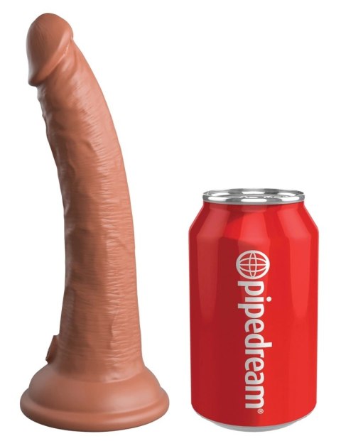 King Cock Elite Comfy Body Dock zestaw uprząż + model silikonowy 18 cm ciemny King Cock Elite Comfy Body Dock zestaw uprząż + model silikonowy 18 cm ciemny