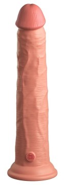 King Cock Elite Model 10" Silikonowy z Przyssawką Jasny 25 cm
