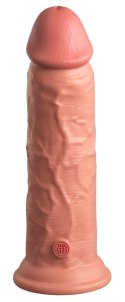 King Cock Elite Model 8" silikonowy, jasny, z przyssawką, 20 cm