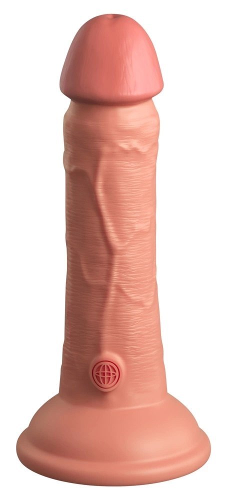 King Cock Elite Silicone 15 cm jasny kolor - model z przyssawką King Cock Elite Silicone 15 cm jasny kolor - model z przyssawką