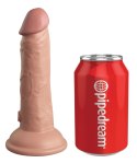 King Cock Elite Uprząż Body Dock + Model Anatomiczny 15 cm Jasny Beż