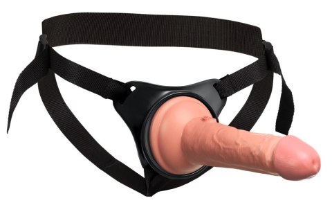 King Cock Elite Uprząż Body Dock + Model Anatomiczny 15 cm Jasny Beż King Cock Elite Uprząż Body Dock + Model Anatomiczny 15 cm Jasny Beż