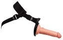 King Cock Elite Uprząż Body Dock + Model Anatomiczny 15 cm Jasny Beż
